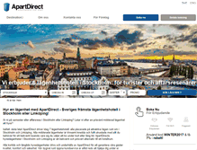 Tablet Screenshot of apartdirect.com